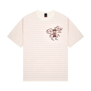 T Shirt pink striped