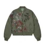 bomber Jacket dark green