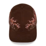 brown cap
