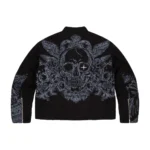 denim Biker jacket black